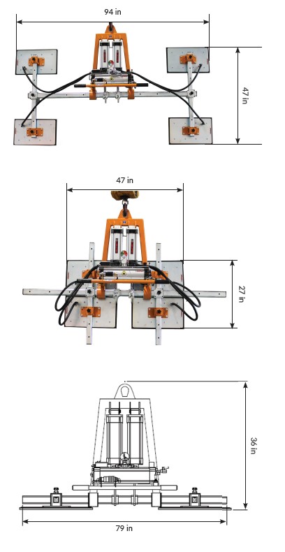 Vacuum Lifter Specs