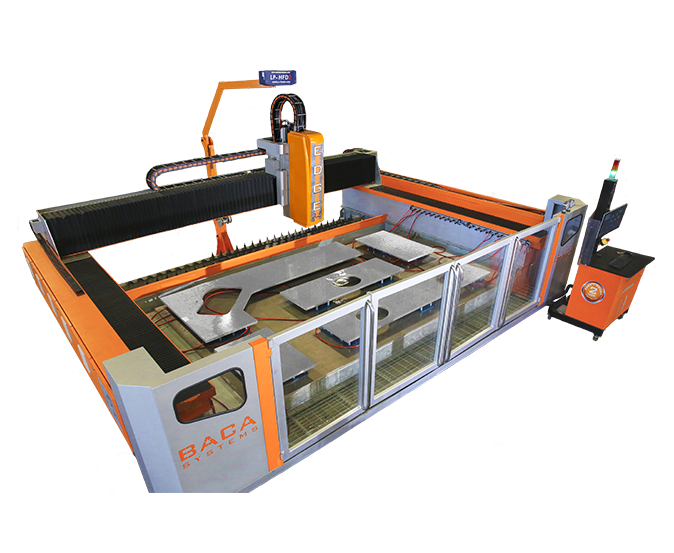 BACA Edge XL, 3-axis gantry stone milling and edging machine