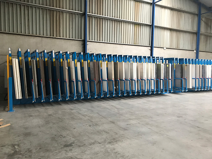 Semi-Auto Tite Rack | Slab Storage Systems | BACA Systems