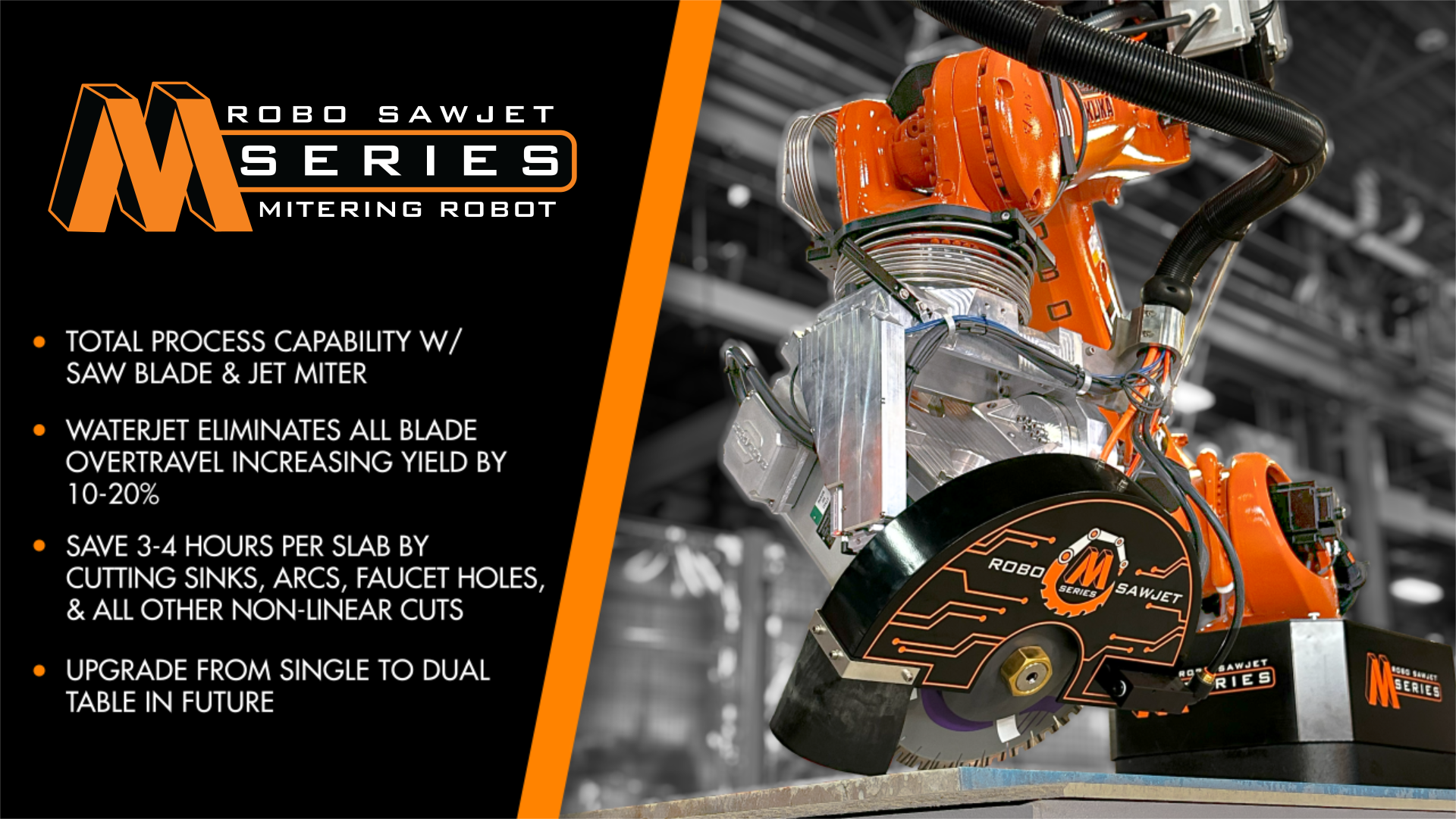 Robo SawJet : M Series - Overview