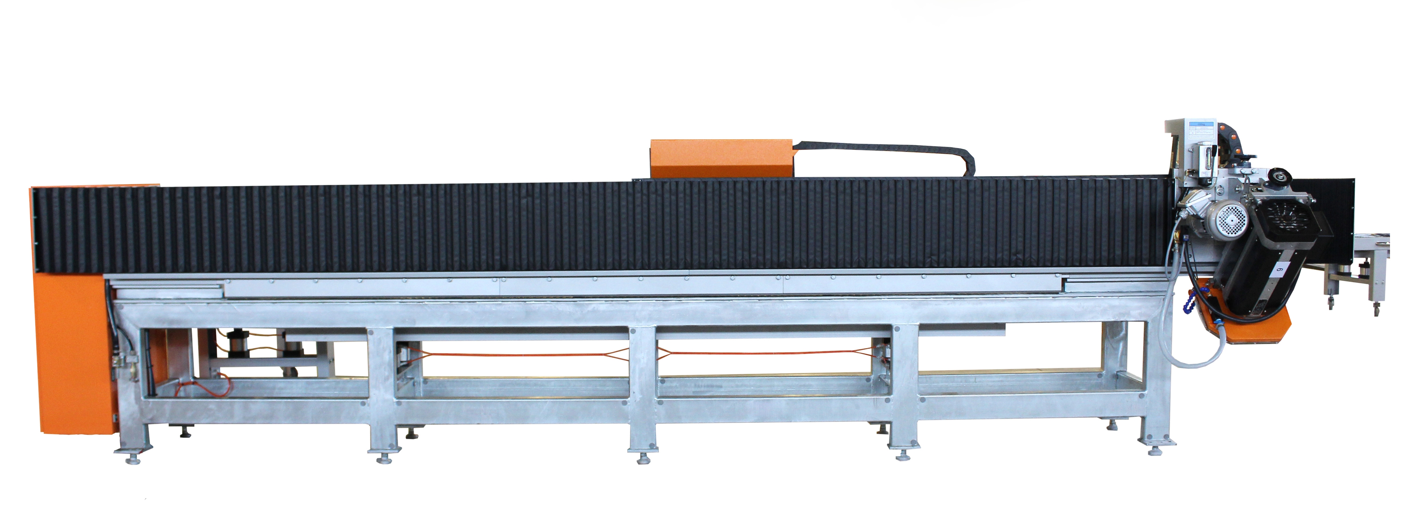Miter X side angle of machine