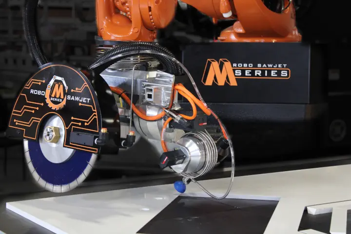 Robo SawJet M Series for stone fabrication