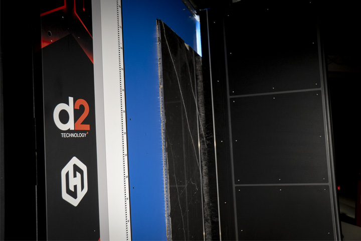 DR Iris Scanner 21K close up view